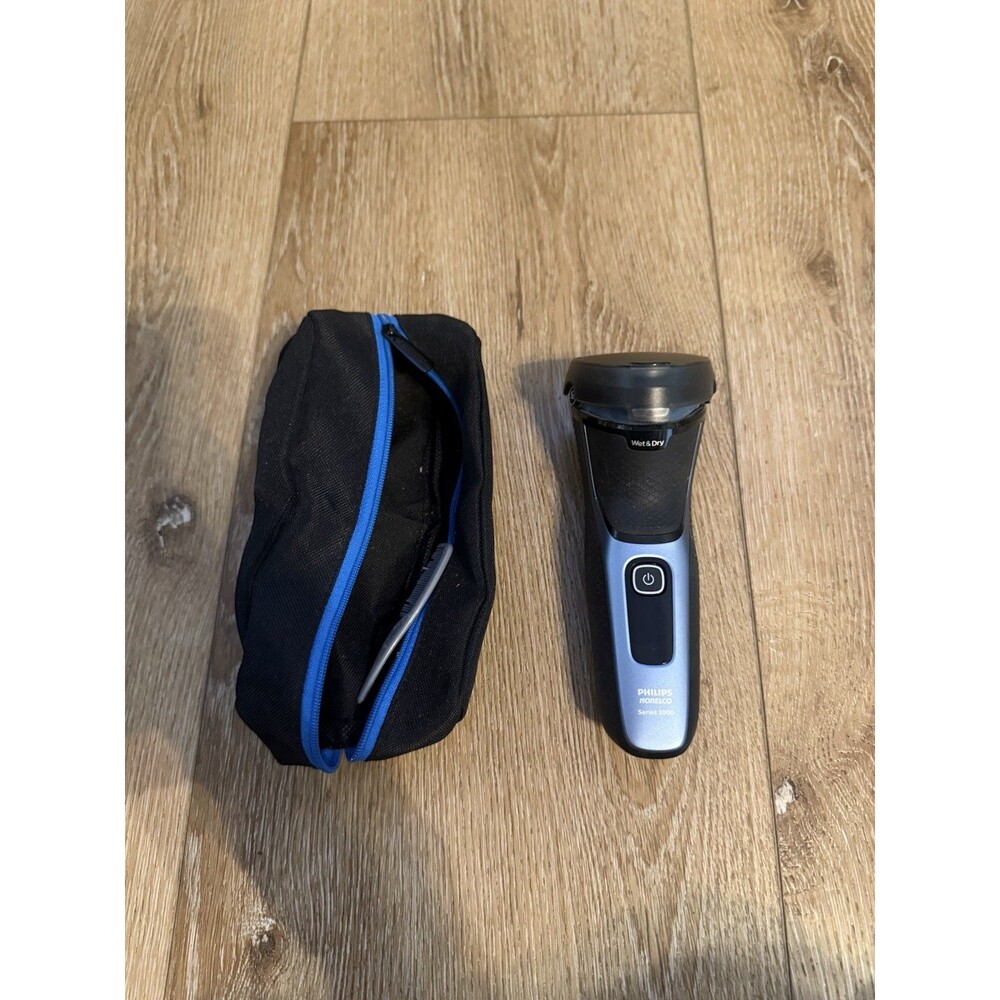 Philips Norelco Shaver 3000 series Wet & Dry Rechargeable Electric Shaver Works